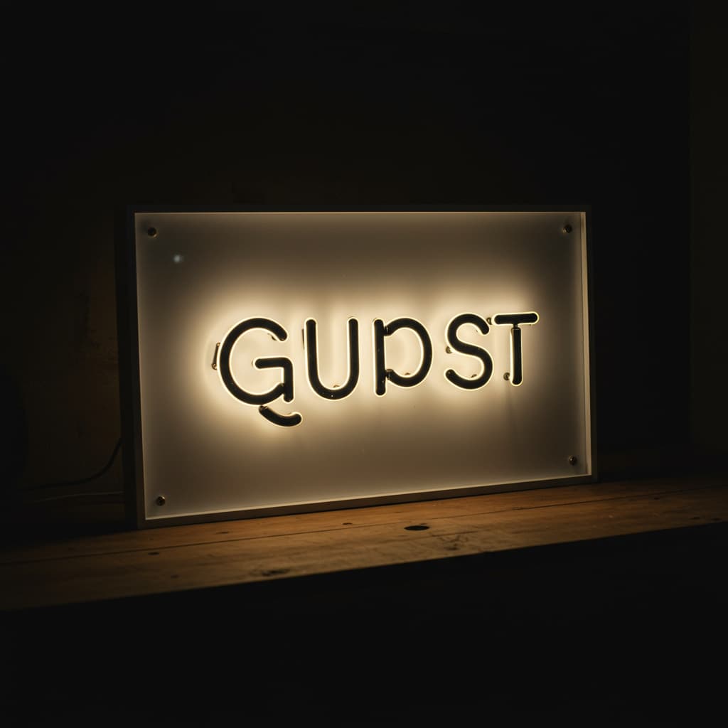 merawat neon box outdoor bali