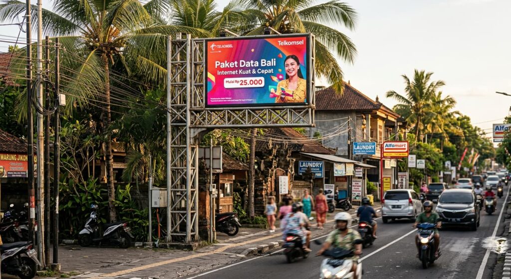 LED display outdoor di Bali